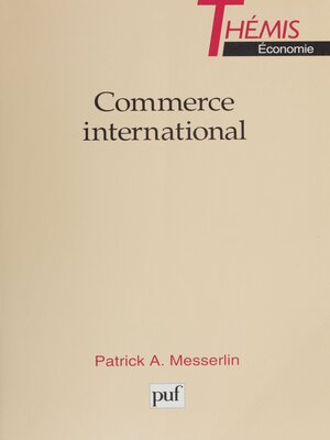 cover image of Commerce international